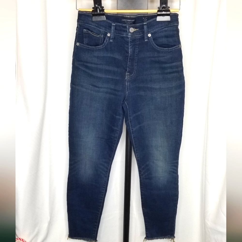 LUCKY BRAND Women’s Size 8 / 29 Jeans Pants Skinny Ankle High Rise Bridgette
